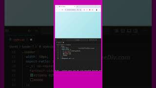CSS Animation Tutorial | CSS Loader Challenge 15 #cssanimation #csstutorial #cssloader #shorts