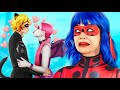 Vampire stole Ladybug's boyfriend!/ Vampire Tattoo Studio For Superheroes