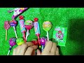 oddly satisfying video unpacking 7 yummy rainbow chupa chups lollipop candy asmr 7