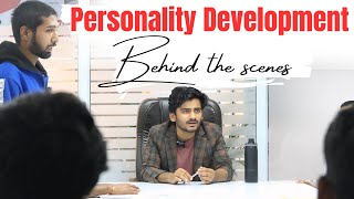 A session of Personality Development by Kaif sir | behind the scenes| WellTalk institute