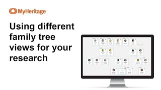 Using different family tree views for your research
