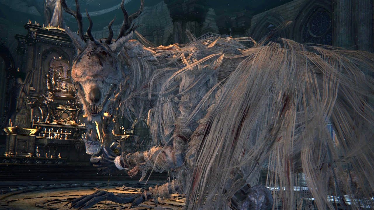 Bloodborne Vicar Amelia Boss Fight 1080p Youtube