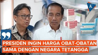 Jokowi Tanya ke Menkes, Kenapa Obat Mahal tapi Farmasi Tak Maju-Maju