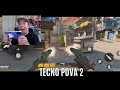 TECNO POVA 2 - CALL OF DUTY MOBILE - ATTACK OF THE UNDEAD  SCREEN RECORD GAME TEST