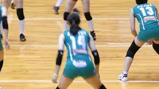 第58回近畿総合 JTマーヴェラス 橘井友香 Yuka Kitsui  準々決勝 vs 氷上高　2016 9 4 1