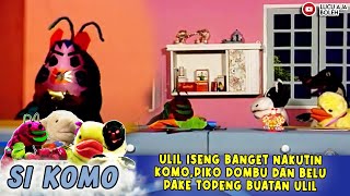 ULIL ISENG BANGET NAKUTIN KOMO,PIKO DOMBU DAN BELU PAKE TOPENG BUATAN ULIL- SI KOMO