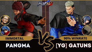 KOF XV🕹️PANGMA (Geese/Vice/Krohnen) vs [YG] GATUNS (Leona/Kukri/Goenitz)🕹️Replay Match - 01/25