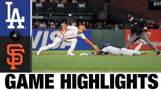 Dodgers vs. Giants Game Highlights (8/2/22) | MLB Highlights