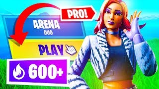 Stomping Fortnite Champions Arena... (600+ pts)