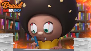 BreadBarbershop3 | It's already exam time! | english /animation/dessert