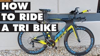 How to ride a triathlon bike or aerobars (comfortably) | 5 Tips