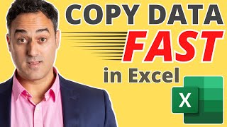 Copy Data Fast in Excel