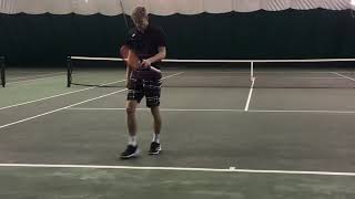 Noah Burton College tennis recruitment 2021