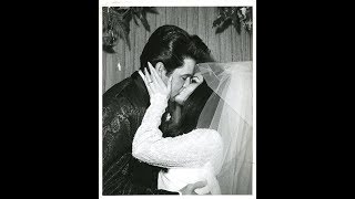 Priscilla Presley and Elvis MANY WEDDING RINGS PHOTOS