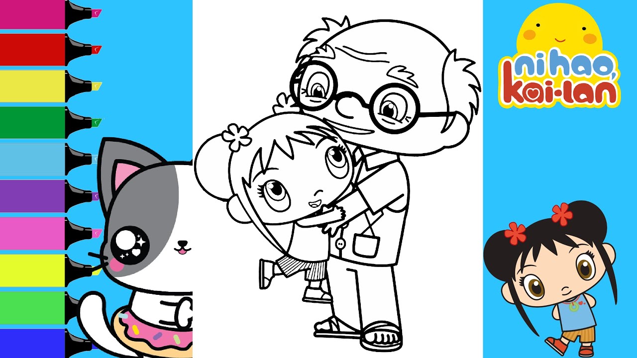 Kai Lan Coloring Pages Free Tigers Coloring Pages For Download Pdf