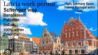 Latvia Work Permit from Duabi $ Indian Pakistani / Portugal Schengen Visa #schengenvisa #latvia