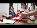 【ひな祭り】ちらし寿司とケーキ作りにチャレンジ！姉妹ケンカ勃発？