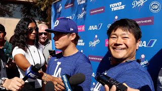 2025 Dodgers Spring Training: Yoshinobu Yamamoto developing friendship with Blake Snell