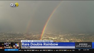 Look At This: Rare Double Rainbow
