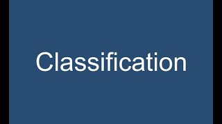 Machine Learning Tutorial 3 (Classification, Bayes Rule)