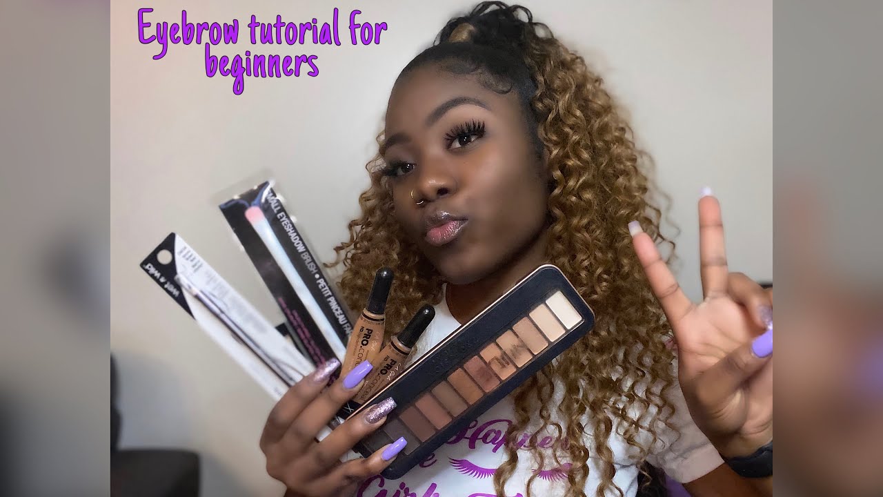 How To Slay Your Eyebrows On A Budget | Beginner Friendly - YouTube