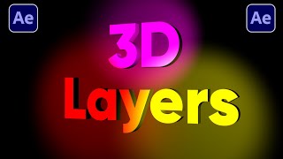 How to create 3D layers - after effects tutorial