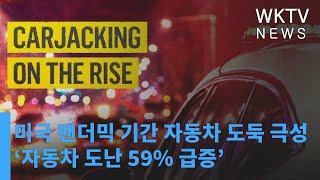 미국 팬더믹 기간 자동차 도둑 극성 ‘자동차 도난 59% 급증’