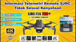 SJRC f5s pro plus Don't misunderstand RC PART 5 telemetry info