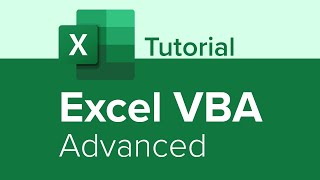 Excel VBA Advanced Tutorial
