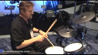 Roland BT-1 (Bar Trigger Pad) demo by Steven Fisher - NAMM 2013