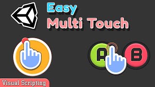 Touch Button with Raycast + Multi Touch | Unity Visual Scripting Tutorial