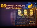 06 Reading CSV, Excel, and JSON Files in Python