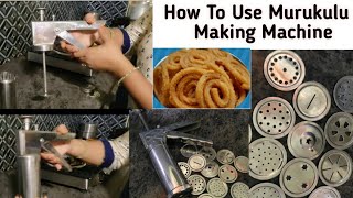 How To Use #Murukku Making Machine #Snacks Maker #Jantikalu Maker