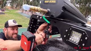 San Hima 30L High Pressurized Water Tank - Installation \u0026 Test Run!