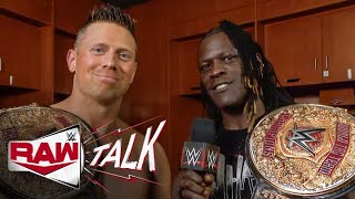 R-Truth interviews The Miz about Awesome Truth’s huge win: WWE Raw Talk, April 2