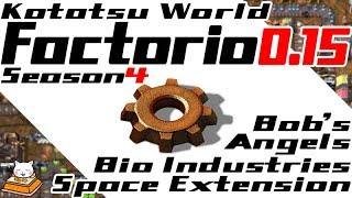 #1【シミュレーション】こたつのFactorio Season4（ファクトリオ）ゲーム実況【Ver0.15MOD編始動！！】