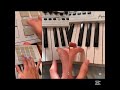 Hall & Oates  - Out of Touch cover intro on piano