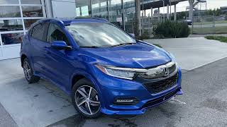 Blue 2021 Honda HR-V Touring Review  - GSL GM City - Calgary