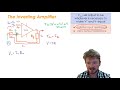 cie a level physics electronics the inverting amplifier