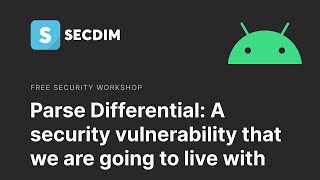 Parser Differential: A security vulnerability that we are going to live with