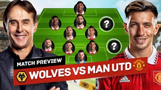 Rashford BENCHED For Lopetegui TEST! Wolves vs Man United Tactical Preview