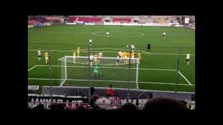 Nordin Gerzics drömmål! ÖSK-Falkenberg Superettan 2013