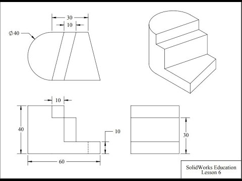Solidworks Exercise 6 Free Solidworks Tutorial For Beginners 2021 Solidworks Exercise 6 Free Solidworks Tutorial For Beginners 2021