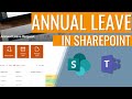 Annual Leave Process in Microsoft 365 - SharePoint and Teams Approvals