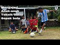 3 teknik dasar sepak bola untuk anak-anak (kids in skills football)#football #skills #freestyle