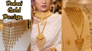 latest Dubai gold necklace designs 2023 //Dubai new collection for gold necklace//@jewelry9