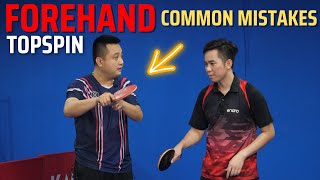 How to FIX Common Mistakes of Forehand Topspin Technique | Table Tennis Review | TTR