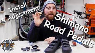 Installing Shimano Road Clipless Pedals
