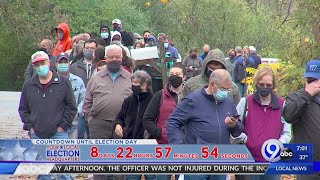 Large turnout for first day of early voting in CNY