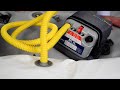 sea eagle electric turbo pump with aligator clips